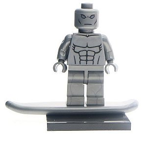 Boneco Sufista Prateado Compatível Lego Montar Marvel