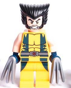 Boneco Wolverine Compatível Lego Montar Marvel