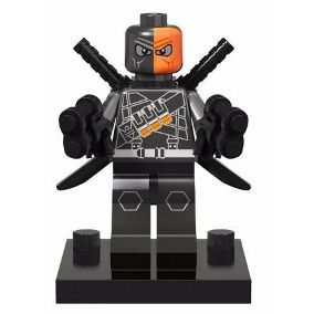 Boneco DeathStroke Compatível Lego Montar Marvel