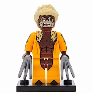 Boneco Dente de Sabre Compatível Lego Montar Marvel