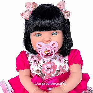 Boneca Bebê Reborn Real Princesa Morena : : Brinquedos e Jogos