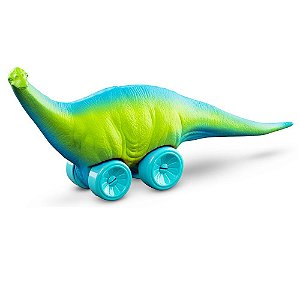 Brinquedo Infantil Dinossauro Com Rodinha Coleção Roma Dinos