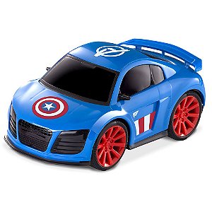 Carrinho Os Vingadores Capitão América Battle Racer Roma