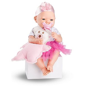 Boneco Bebe Bebezinho Real Menino Reborn Faz Xixi - Roma com o