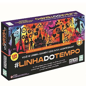 Jogo Tabuleiro Didático Infantil Linha Do Tempo Coleção Nig