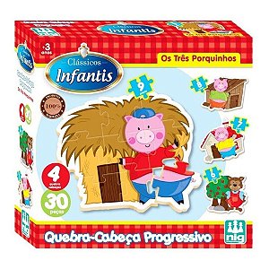 Quebra-cabeça Arca De Noé 60 Peças - Pais e Filhos - SmartClub