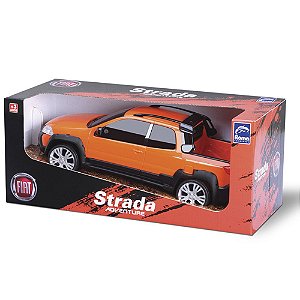 Carrinho Infantil Mini Fiat Strada Adventure Amarelo Roma