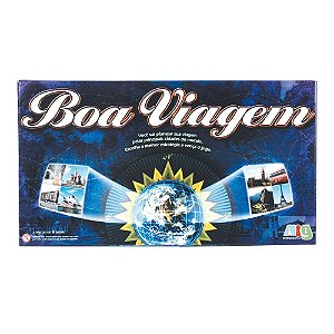 Jogo De Tabuleiro Boa Viagem Mundo - Nig Brinquedos