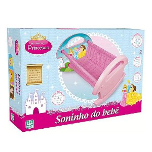 Brinquedo Berço Soninho do Bebê Princesas Nig