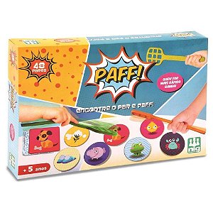 Jogo Paff - Estilo Tapa Certo - 48 Pares Nig Brinquedos