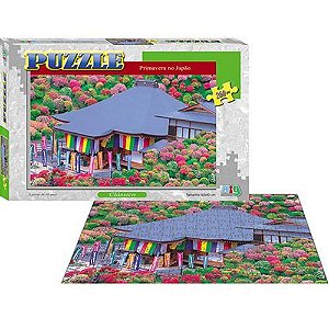 Quebra-cabeça Puzzle 260 Peças Primavera No Japão Nig