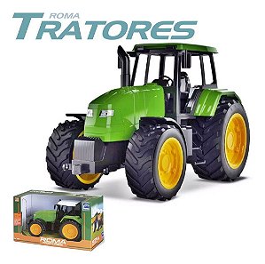 Trator Tracado, Roma Brinquedos