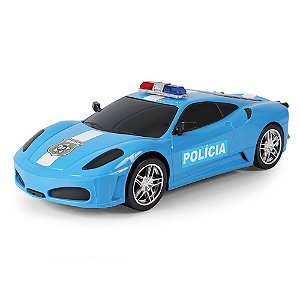 Brinquedo Infantil Carrinho De Polícia Sportcar Poliplac