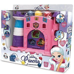 Castelo Princesa Conjunto Infantil Pica Pau Brinquedos