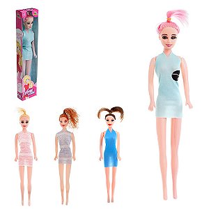 Boneca Fashionista Top Model Brinquedo Infantil Interativo