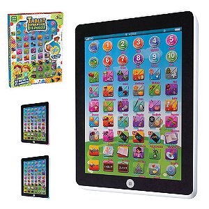 Tablet Interativo Bilíngue Brinquedo Infantil Educativo