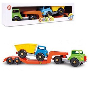 Caminhão Carreta De Brinquedo Infantil Carro Tático Blindado - ShopJJ -  Brinquedos, Bebe Reborn e Utilidades