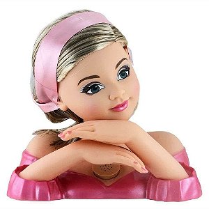 Boneca Infantil Charmosa Faça Penteados Maquiagem Cotiplás - ShopJJ -  Brinquedos, Bebe Reborn e Utilidades