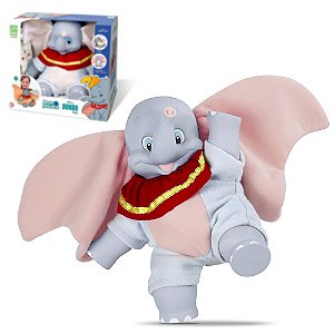 Boneco Dumbo Disney Coleção Amor De Filhote Elefantinho Baby