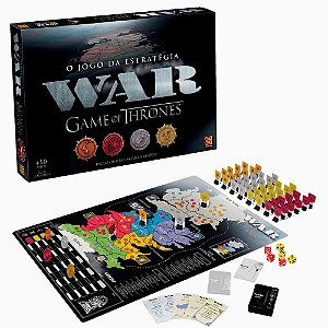 Jogo de Táticas e Estratégias War Game Of Thrones Divertido