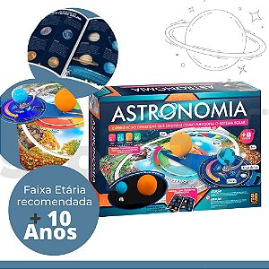 Jogo Divertir E Aprender Astronomia Ilustrações e Maquete