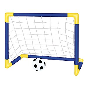 Futebol Partida Infantil Mini Gol Montável Com Acessórios