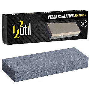 Suporte Pedra Afiar Faca Amolador Laminas Duas Face Canivete