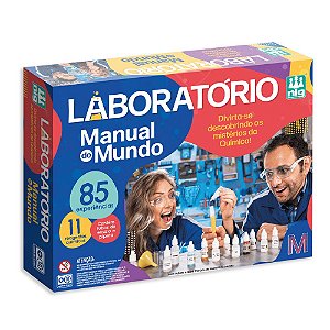 Jogo Educativo 85 Experiências Química Laboratório Infantil
