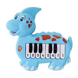 Piano Brinquedo Infantil Musical Teclado Pedagógico Branco