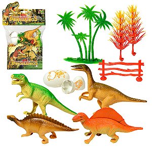 Dinossauros Bonecos Jurassic Blocos De Montar Dino Unidade - DengoToys -  Brinquedos e Muito Mais!