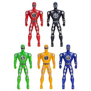 Conjunto 5 Bonecos Guerreiros Lendários Infantil Art Brink