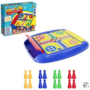 Jogo Interativo Brinquedo Ludo Tabuleiro Educativo 19 Peças