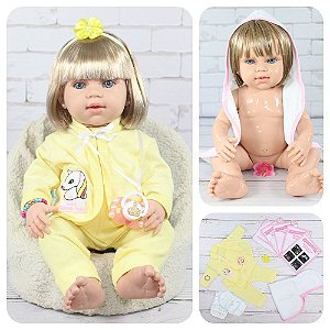 Bebe Reborn, Menina, Barata,promoçao Princesa Linda Cílios