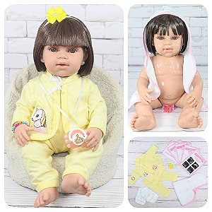 Bebê Reborn Princesa Layla Boneca Silicone Recém Nascido - ShopJJ -  Brinquedos, Bebe Reborn e Utilidades