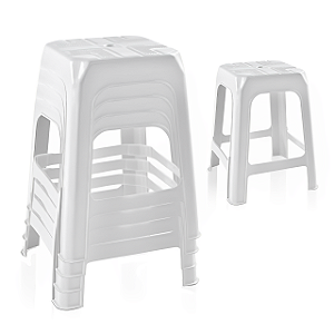 Banqueta Branca Primeira Moagem