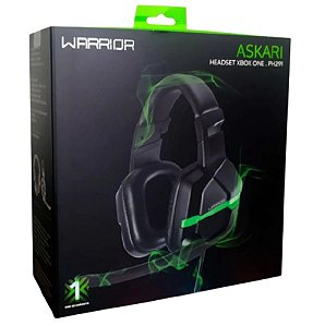 Headset Gamer Warrior Verde - PH291