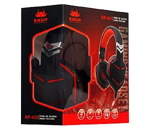 Fone De Ouvido Headset Gamer Pc Ps3 Ps4 Xbox One Kp-433