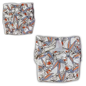 Fralda de Pano Ecológica AURORINHA SUSTENTÁVEL Pocket Tricoline PERNALONGAS Tamanho Único 4kg/18kg