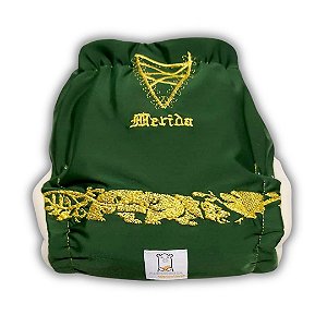 Fralda de Pano Ecológica AURORINHA SUSTENTÁVEL Pocket Lycra MERIDA Tamanho Único 4kg/18kg