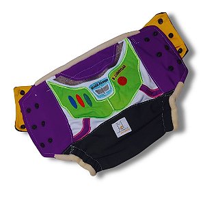 Fralda de Pano Ecológica AURORINHA SUSTENTÁVEL "Do Começo ao Fim" BUZZ TOY STORY Tamanho Único 4kg/21kg