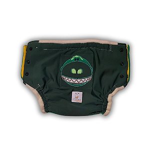 Fralda de Pano Ecológica AURORINHA SUSTENTÁVEL "Do Começo ao Fim" REX TOY STORY Tamanho Único 4kg/21kg
