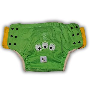 Fralda de Pano Ecológica AURORINHA SUSTENTÁVEL "Do Começo ao Fim" ET TOY STORY Tamanho Único 4kg/21kg