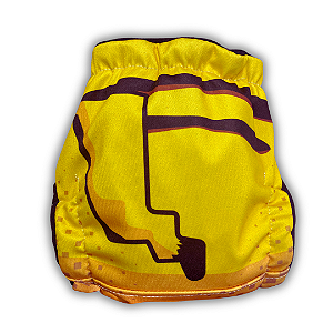 Fralda de Pano Ecológica AURORINHA SUSTENTÁVEL Pocket Lycra PIKA Tamanho Único 4kg/18kg