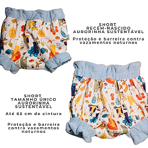Shorts Anti-vazamento Noturno