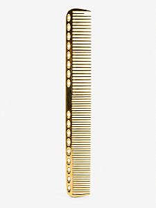 Pente de Corte Alumínio 21CM Dourado