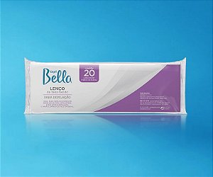 LENÇO DEPILATÓRIO FALSO TECIDO 20FLS - DEPIL BELLA