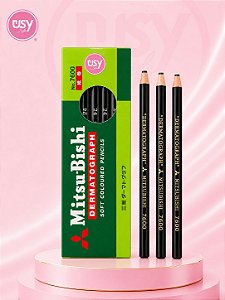 LÁPIS DERMATOGRÁFICO MITSUBISHI PRETO UNID