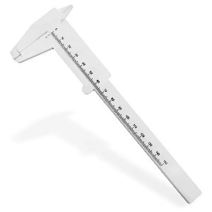 PAQUÍMETRO 15cm - BRANCO
