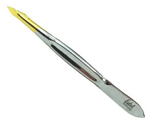 Pinça CANELADA FINA Cabeça de Cobra Edel Solingen