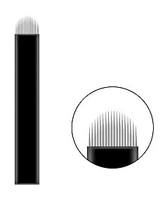 LÂMINA NANO ROYAL STEEL 12U ULTRA BLADE CURVA FLEX 0.18MM / PRETA